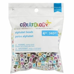 6.5mm Multicolor Alphabet Beads by Creatology™