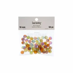 10mm Multicolor Celestial Shimmer Acrylic Round Craft Beads, 56ct. by Bead Landing™