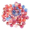 7.5mm Multicolor Square Faceted Jewel Plastic Beads, 250ct. by Bead Landing™