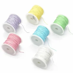 1mm Pastel Waxed Cording Pack by Creatology™