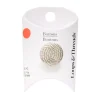 18mm Silver Twist Round Buttons, 5ct. by Loops & Threads®