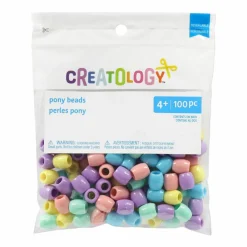 10mm x 12mm Pony Beads, 100ct. by Creatology™