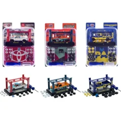 Model Kit 3 piece Car Set Release #88 Limited Edition to 4800 pieces Worldwide 1/64 Diecast Models by M2 Machines