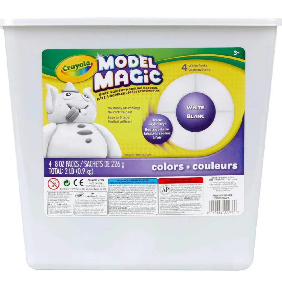 Model Magic® Modeling Compound, White, 2 lb. Tub