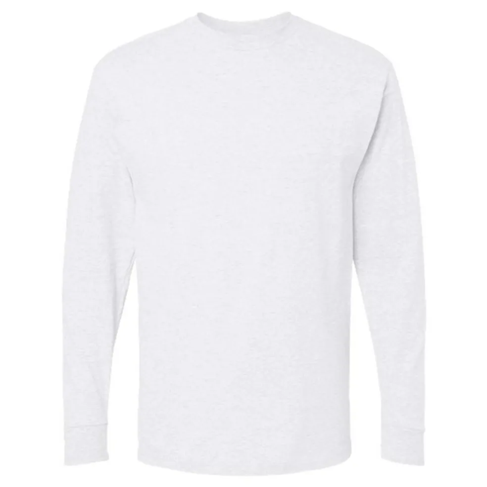 M&O Men's Gold Soft Touch Long Sleeve T-Shirt, Blank Tee for Vinyl Printing & DIY Projects