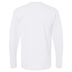 M&O Men's Gold Soft Touch Long Sleeve T-Shirt, Blank Tee for Vinyl Printing & DIY Projects