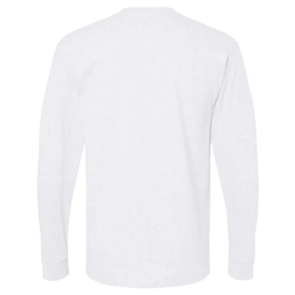 M&O Men's Gold Soft Touch Long Sleeve T-Shirt, Blank Tee for Vinyl Printing & DIY Projects