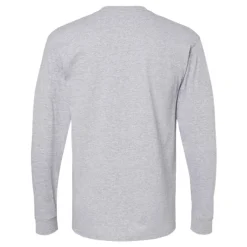 M&O Men's Gold Soft Touch Long Sleeve T-Shirt, Blank Tee for Vinyl Printing & DIY Projects