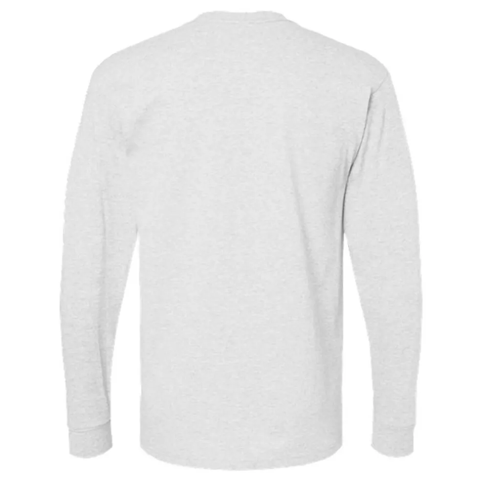 M&O Men's Gold Soft Touch Long Sleeve T-Shirt, Blank Tee for Vinyl Printing & DIY Projects