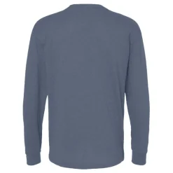 M&O Men's Gold Soft Touch Long Sleeve T-Shirt, Blank Tee for Vinyl Printing & DIY Projects