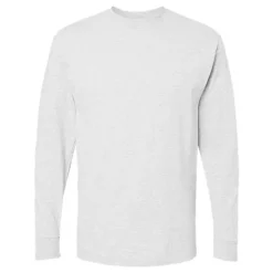 M&O Men's Gold Soft Touch Long Sleeve T-Shirt, Blank Tee for Vinyl Printing & DIY Projects