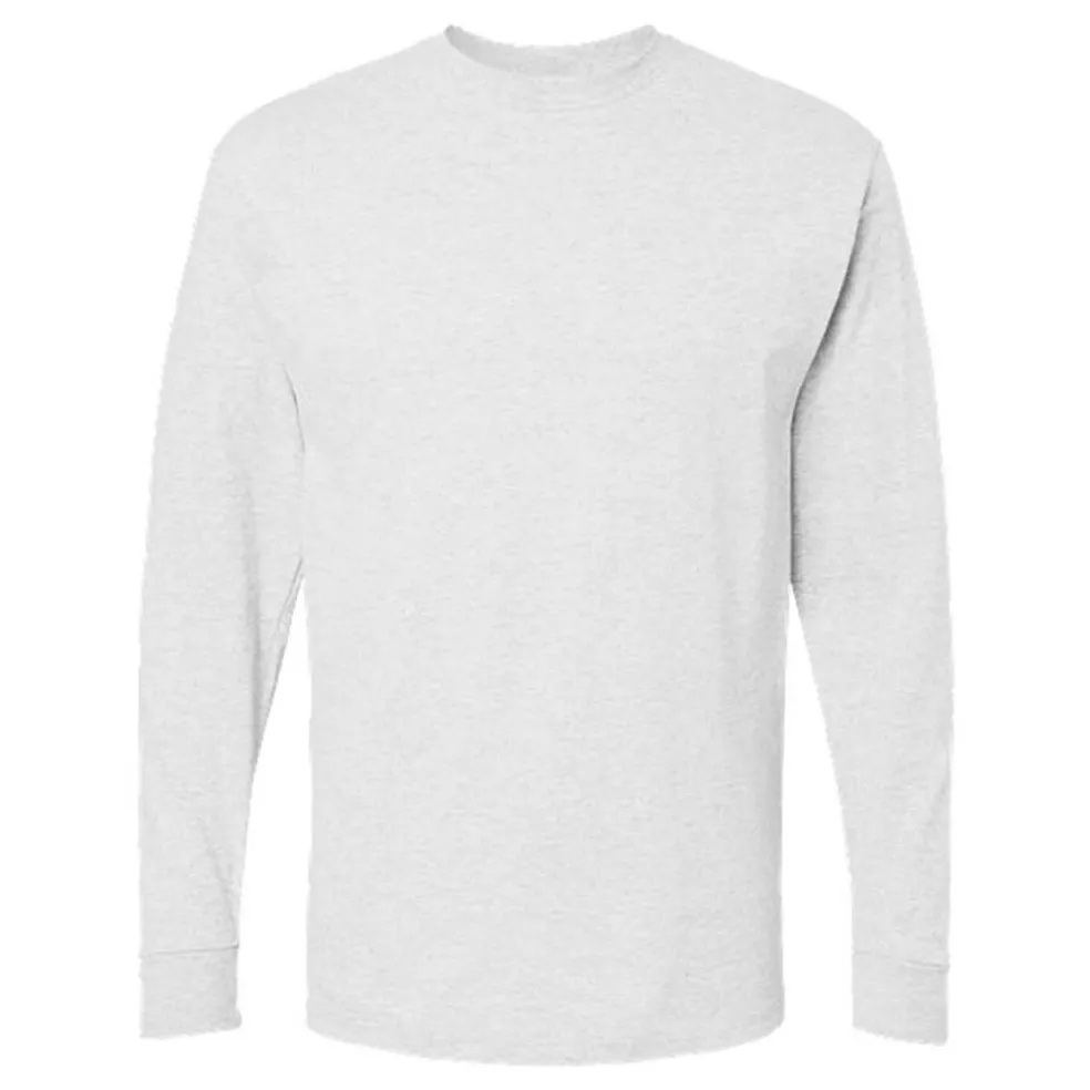 M&O Men's Gold Soft Touch Long Sleeve T-Shirt, Blank Tee for Vinyl Printing & DIY Projects