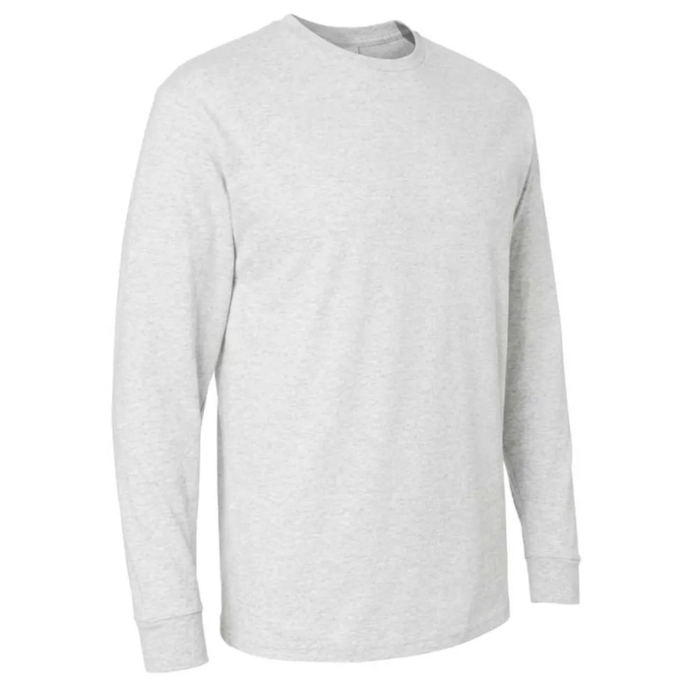 M&O Men's Gold Soft Touch Long Sleeve T-Shirt, Blank Tee for Vinyl Printing & DIY Projects