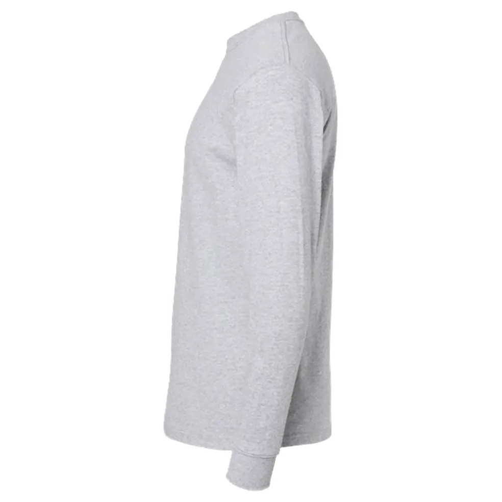M&O Men's Gold Soft Touch Long Sleeve T-Shirt, Blank Tee for Vinyl Printing & DIY Projects