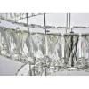 Monroe Integrated LED chip light Chrome Chandelier Clear Royal Cut Crystal