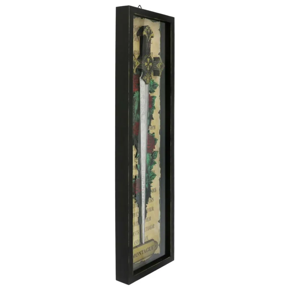 Montague Sword & Roses Shadowbox Wall Décor by Ashland®
