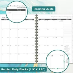 2026-2028 Monthly Planner/Calendar - July 2026 - June 2028, 9" x 11", 2026-2028 Calendar Spiral Bound, 2 Year Monthly Planner with Tabs
