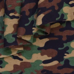 Mook Fabrics Camo Flannel Fabric [43 in. Wide] - By The Yard