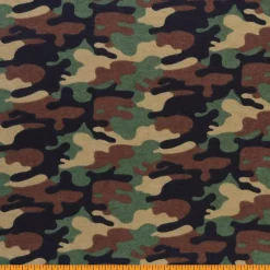 Mook Fabrics Camo Flannel Fabric [43 in. Wide] - By The Yard