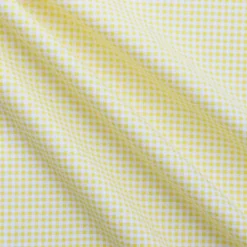 Mook Fabrics Gingham Sunshine Flannel Fabric [43 in. Wide] - By The Yard
