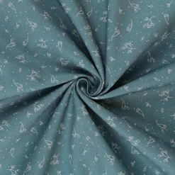 Mook Fabrics Leafy Dot Cotton Fabric [45in. Wide] - By The Yard