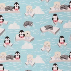 Mook Fabrics Polar Buddies Flannel Fabric [44 in. Wide] - By The Yard