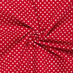 Mook Fabrics Polka Dot Flannel Fabric [43 in. Wide] - By The Yard