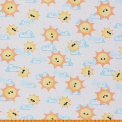 Mook Fabrics Sun and Shine Flannel Fabric [44 in. Wide] - By The Yard
