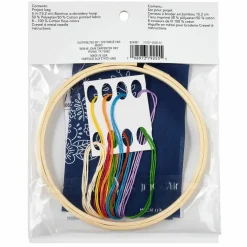 6" Moon Embroidery Kit by Loops & Threads®