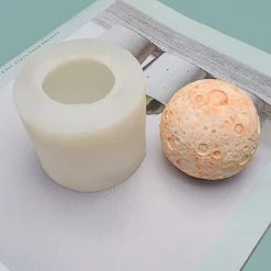 Moon shape Candle Silicone Molds
