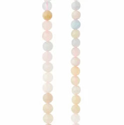 Morganite Round Beads, 4mm by Bead Landing™