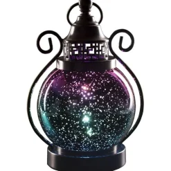 Moroccan Color Changing Gothic Halloween Hanging Lantern