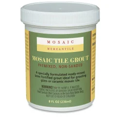 Mosaic Mercantile Pre-mixed Tile Grout - 8 oz, White