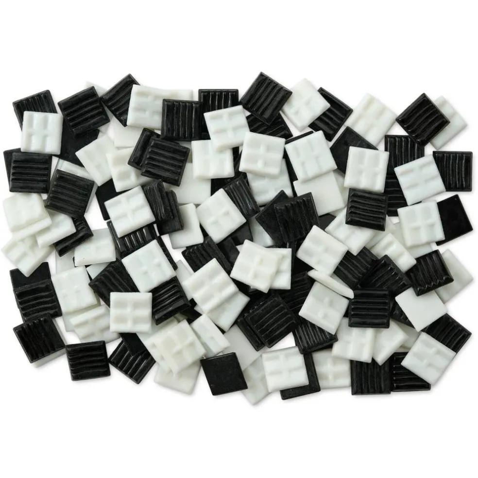 Mosaic Mercantile Venetian Tiles - Chess Mix, 3/4", 16 oz