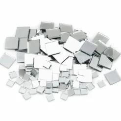 Mosaic Mirror Tiles - Square, Assorted Sizes, Pkg of 100