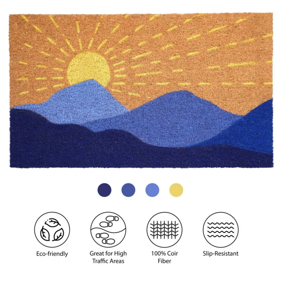 Mountain Sunrise Doormat