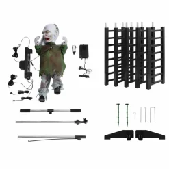 Mr. Halloween 10ft. Outdoor Climbing Zombie