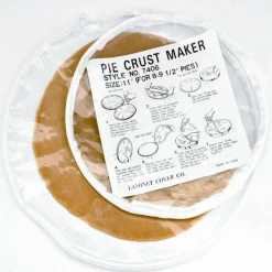 Mrs. Anderson's Baking Pie Crust Maker, Easy No Mess Prep Bag for 8 or 9 inch Pie Crusts