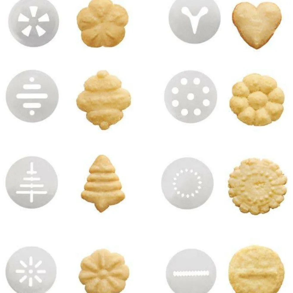Mrs. Andersons Cookie Press & Icing Gun 18-Piece Cookie Press Set