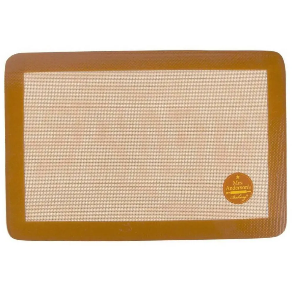 Mrs. Anderson's Non Stick Silicone Half Size Baking Mat 11" x 16 1/2"