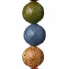 Multicolor Ceramic Round Beads, 24mm by Bead Landing™