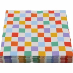 Multicolor Check Lunch Napkins, 20ct. by Celebrate It™