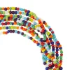 Multicolored Glass Seed Rondel Beads, 6/0 by Bead Landing™