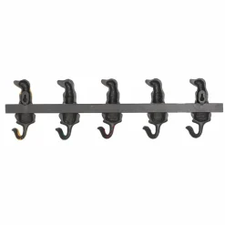 Multi Colored Metal Farmhouse Wall Hook, 5