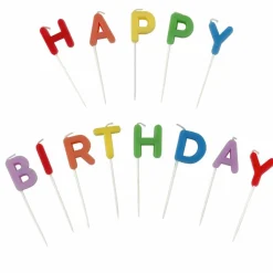 Multicolor Happy Birthday Candle Set by Celebrate It™