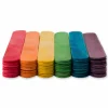 Multicolor Jumbo Wood Craft Sticks by Creatology™