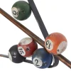 Multicolor Metal Pool Set Wall Accent
