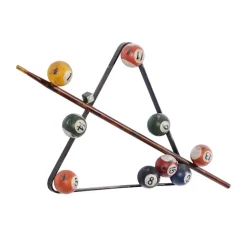 Multicolor Metal Pool Set Wall Accent