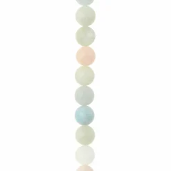Multicolor Morganite Round Beads, 8mm by Bead Landing™