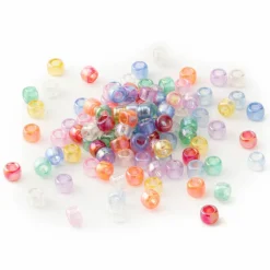 Multicolor Pony Beads by Creatologyâ„¢, 6mm x 9mm